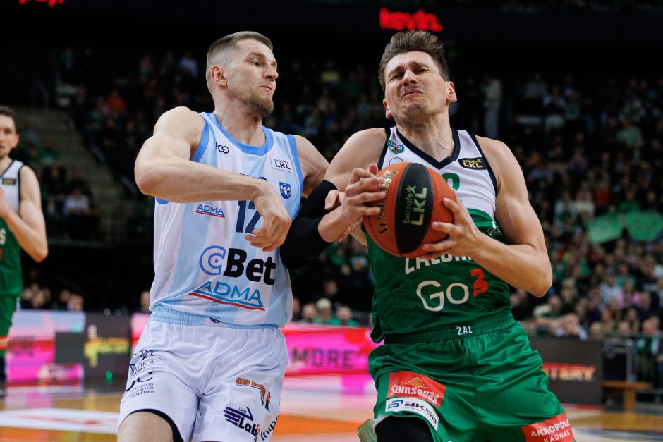 LKL: Kauno „Žalgiris“ – Jonavos „CBet“ (101:57)