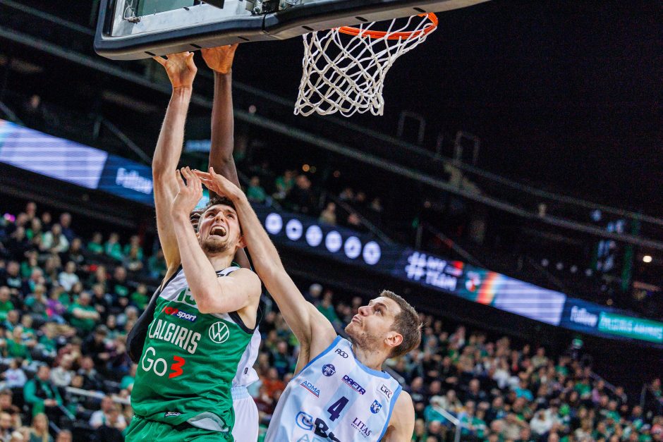 LKL: Kauno „Žalgiris“ – Jonavos „CBet“ (101:57)