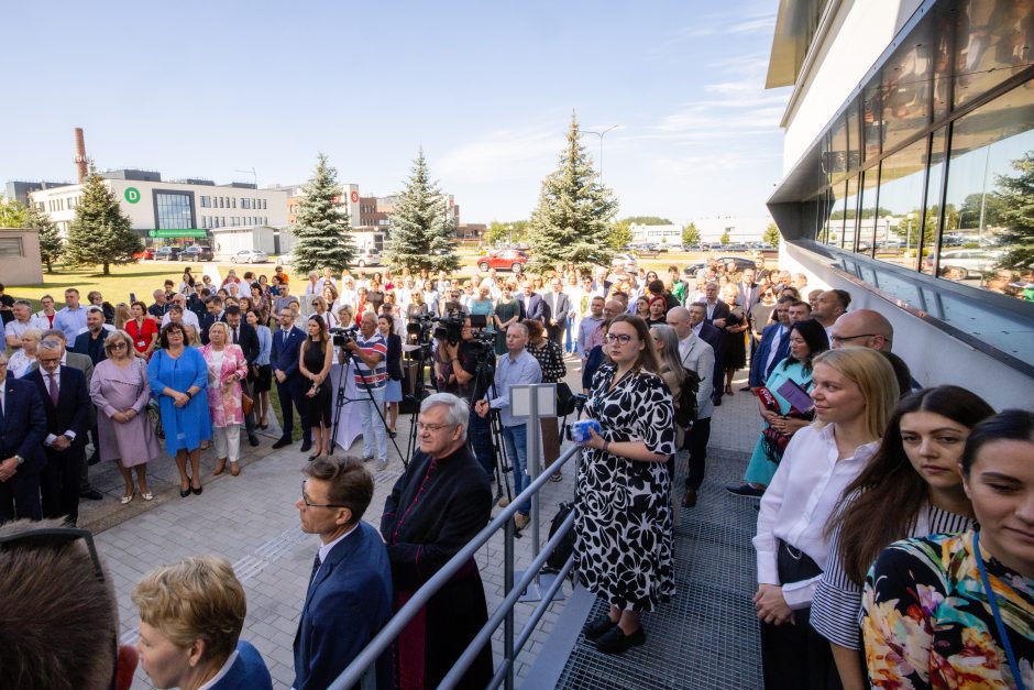 Kaune atidaryti du medicinos objektai: naujos galimybės ligų diagnostikai ir gydymui