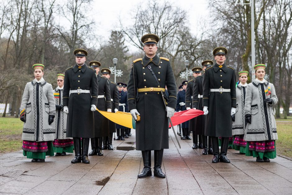 Skvernelis: svarbiausia, kad Trispalvė būtų mūsų širdyse