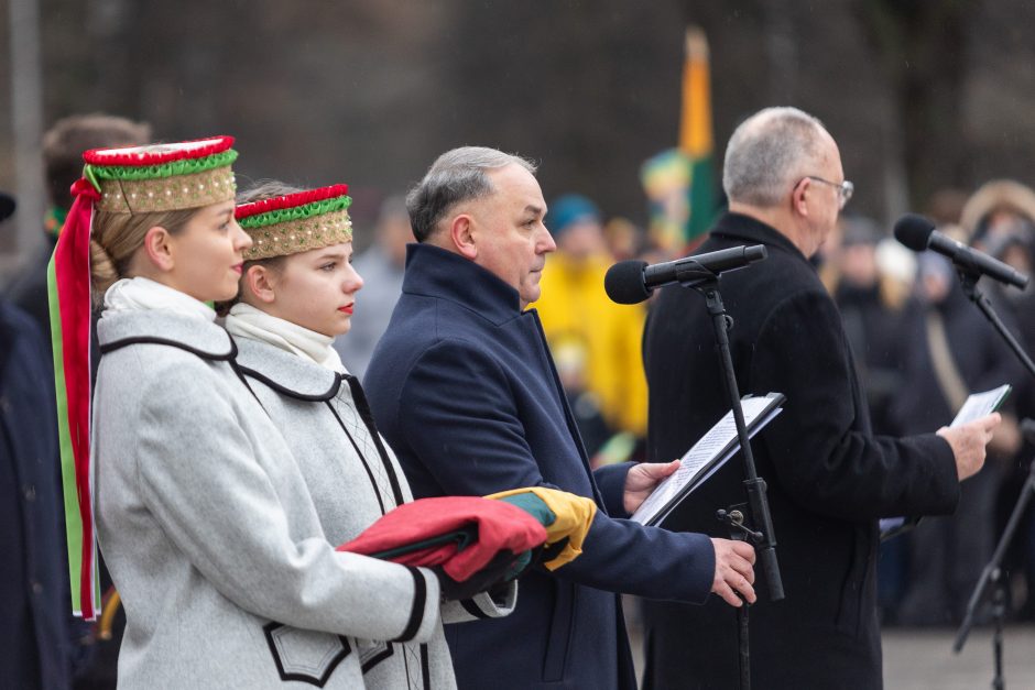 Skvernelis: svarbiausia, kad Trispalvė būtų mūsų širdyse