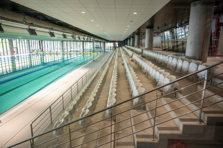 Naujasis Vandens sporto centras jau greitai atvers duris