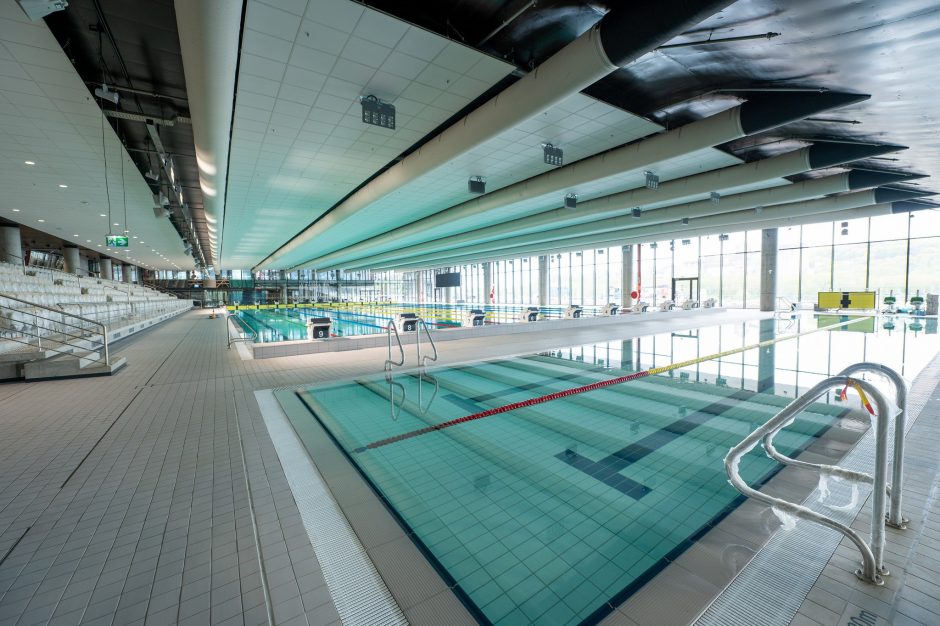 Naujasis Vandens sporto centras jau greitai atvers duris