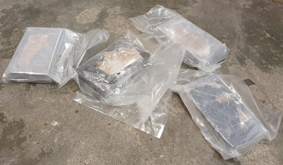 Sulaikyta didžiausia šiais metais kokaino kontrabanda: kaina juodojoje rinkoje – 0,5 mln. eurų