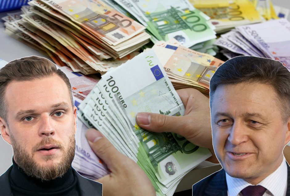 Turtingiausi Seimo nariai – G. Landsbergis ir V. Valkiūnas