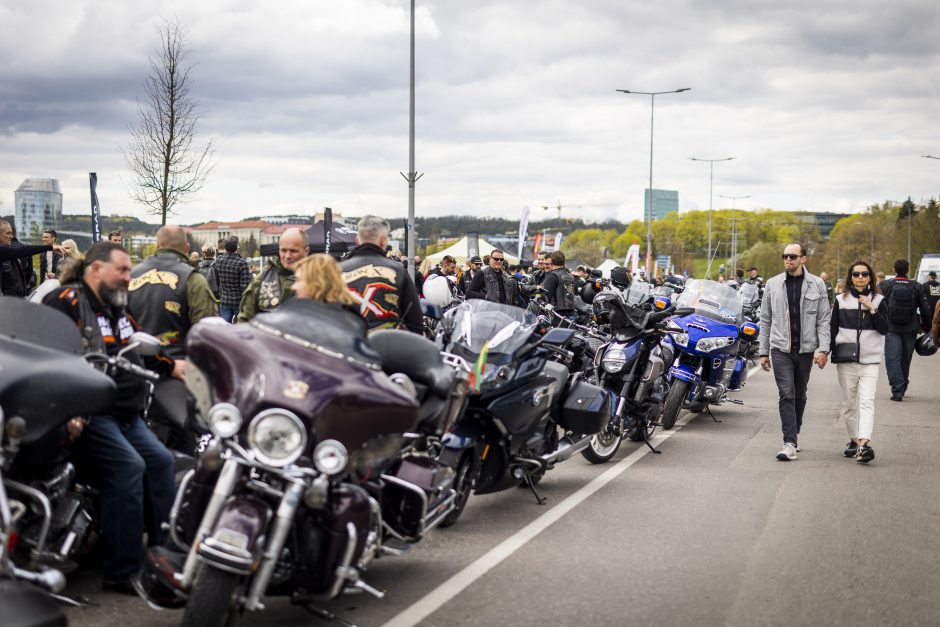 Vilniuje įvyko 31-asis motociklininkų sezono atidarymas