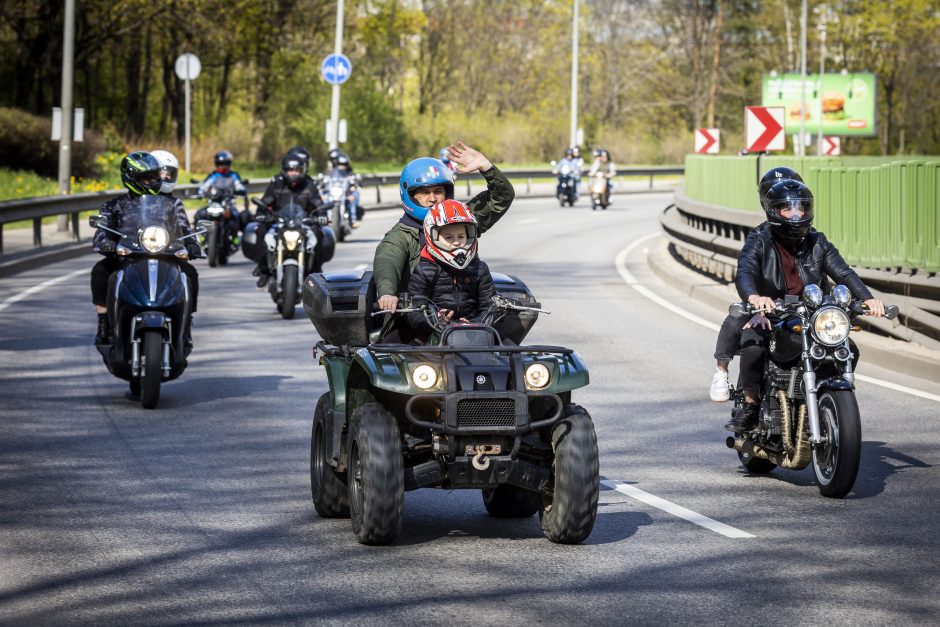 Vilniuje įvyko 31-asis motociklininkų sezono atidarymas