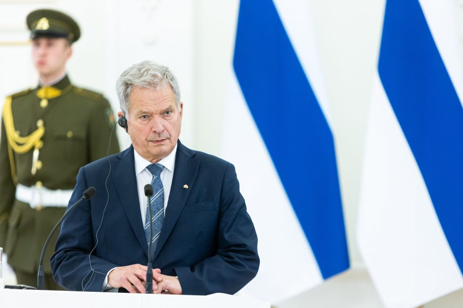 S. Niinisto: nemanau, kad po įstojimo į NATO Suomijoje atsiras branduolinis ginklas 