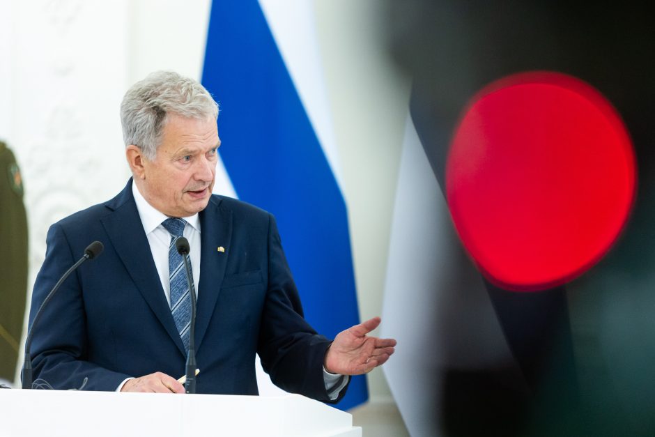 S. Niinisto: nemanau, kad po įstojimo į NATO Suomijoje atsiras branduolinis ginklas 