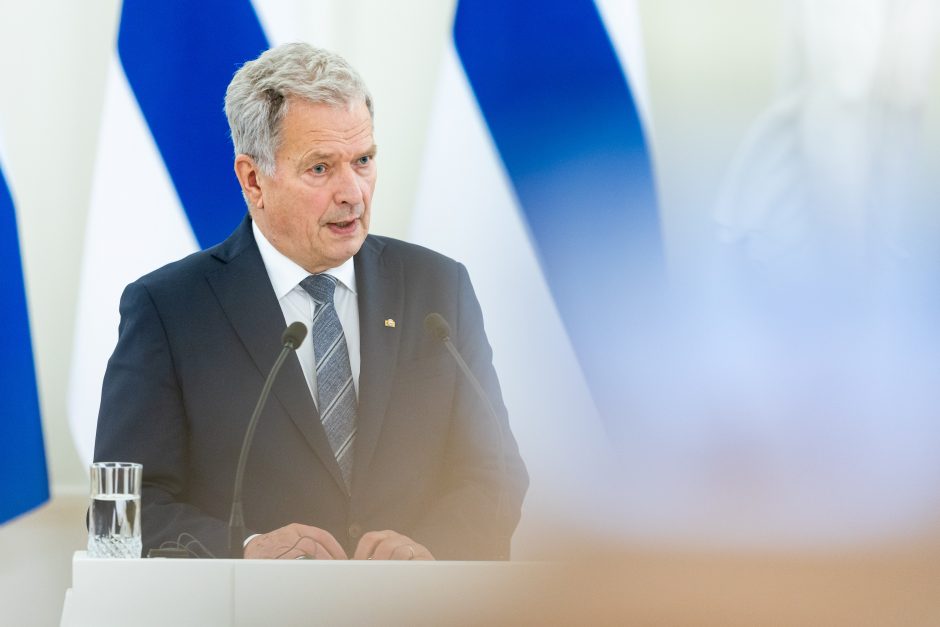 S. Niinisto: nemanau, kad po įstojimo į NATO Suomijoje atsiras branduolinis ginklas 