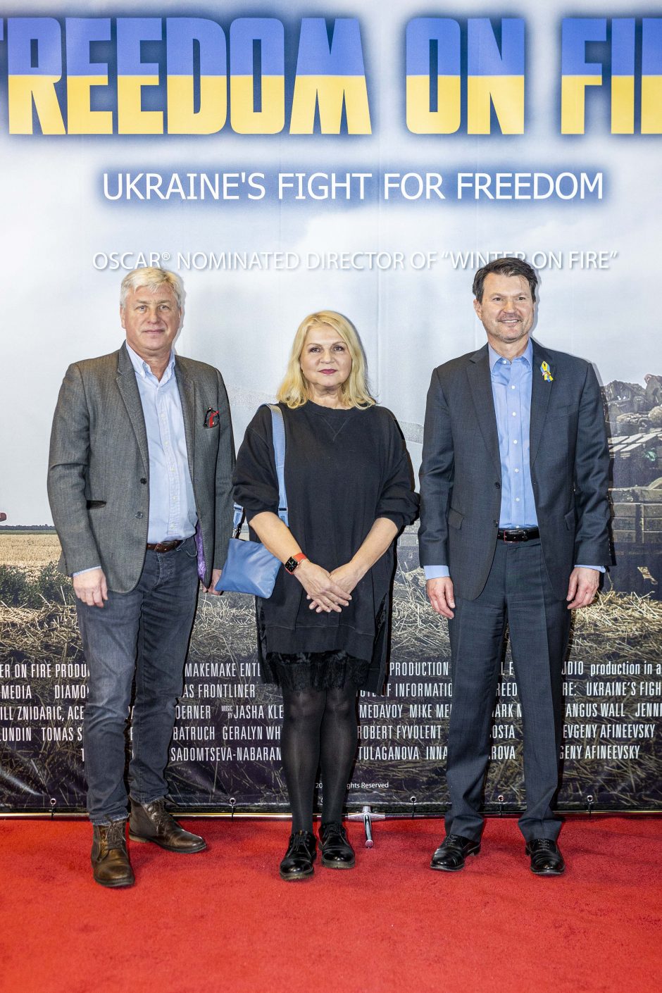 Filmo „Laisvė ugnyje: Ukrainos kova už laisvę“ premjera