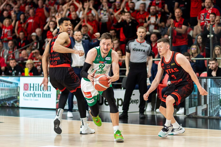 Antroji LKL finalo dvikova: Vilnius „Rytas“ – Kauno „Žalgiris“ (94:71)