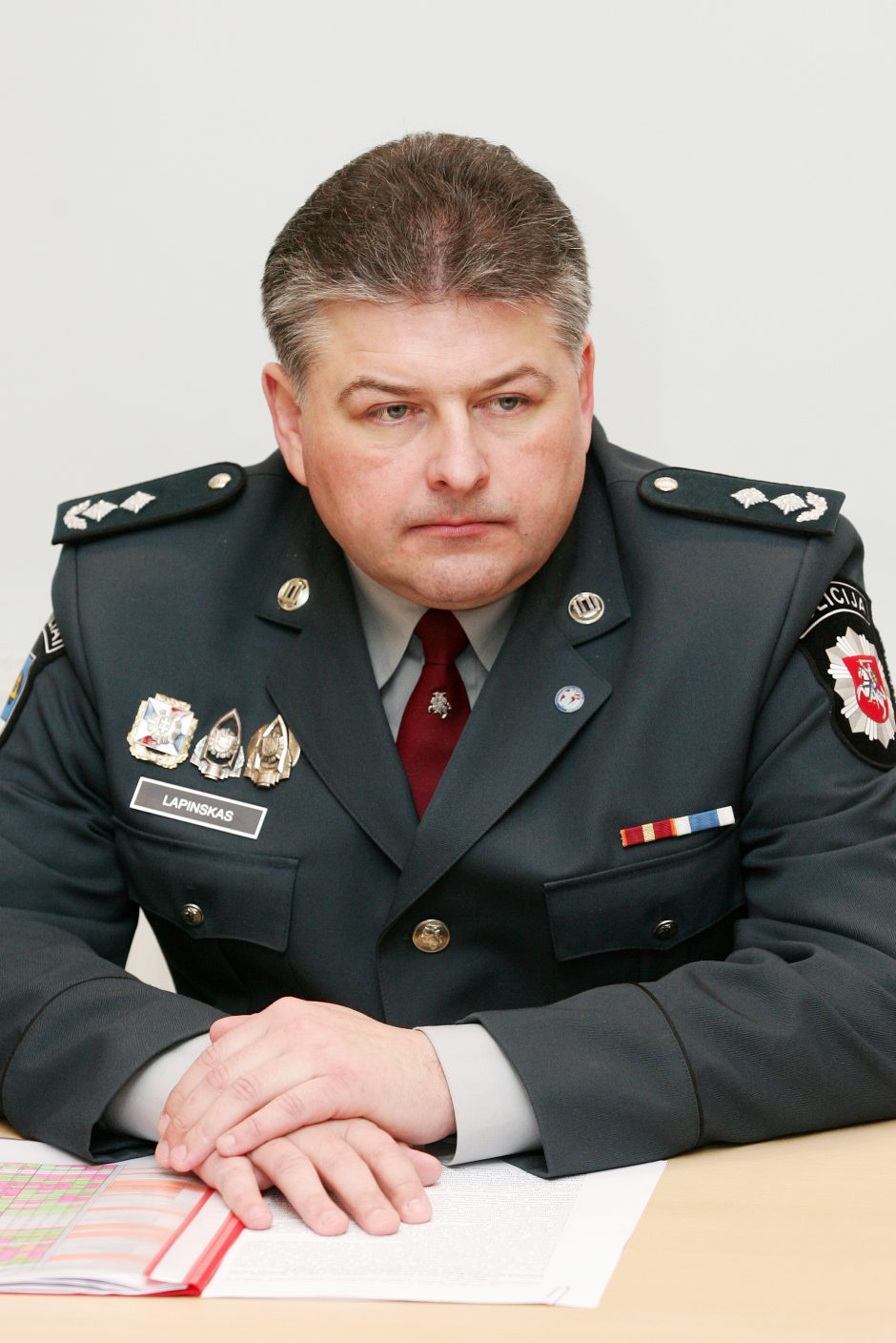 Vyriausybės atstovu dviejose apskrityse siūlomas buvęs policininkas E. Lapinskas