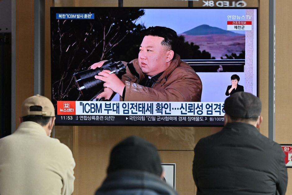 Šiaurės Korėja paleido trumpojo nuotolio balistinę raketą