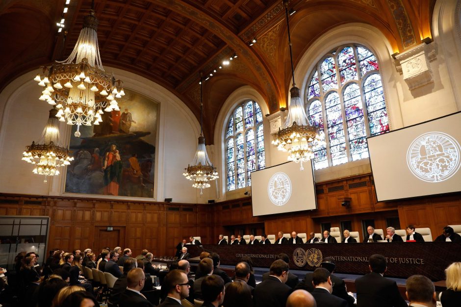 Tarptautinis teismas pradėjo nagrinėti Ukrainos ieškinį prieš Rusiją