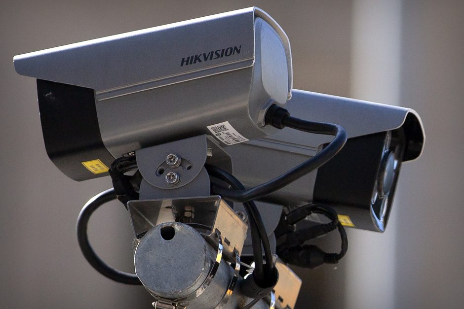 Lietuvos institucijos naudoja kiniškas kameras, kurių dėl saugumo atsisakė JAV