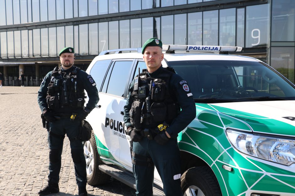 Eurolygos finalo ketvertui ruošiasi smarkiai – dirbs gausios policijos pajėgos iš visos Lietuvos