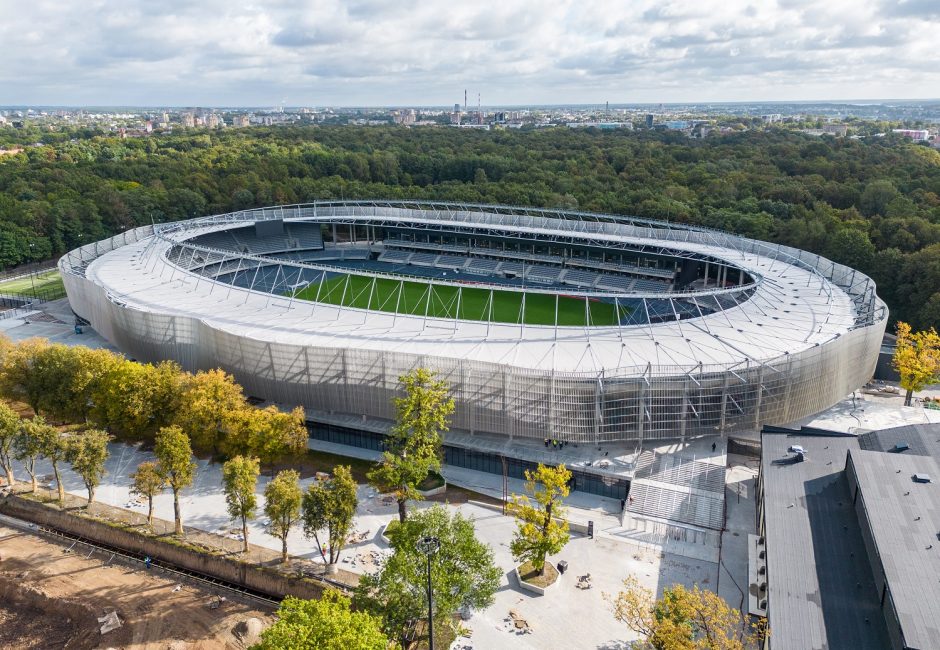 Istorinė diena: oficialiai baigta Dariaus ir Girėno stadiono rekonstrukcija