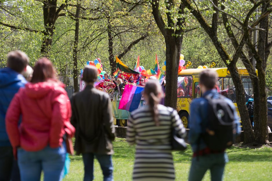 Gėjų lyga protestavo dėl žmogaus teisių Čečėnijoje