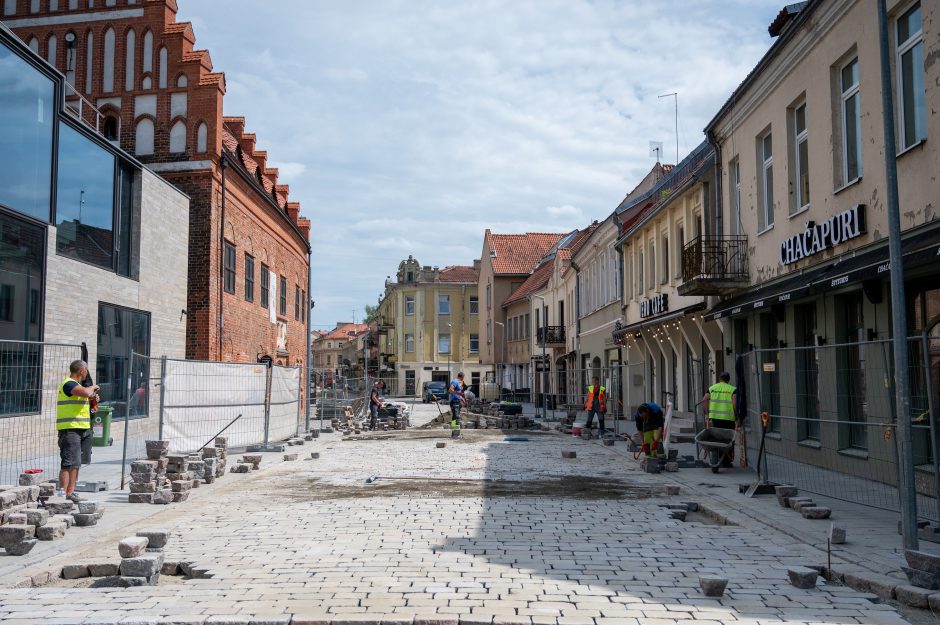 Rastas kompromisas: Vilniaus gatvės grindinys bus paklotas per vasarą