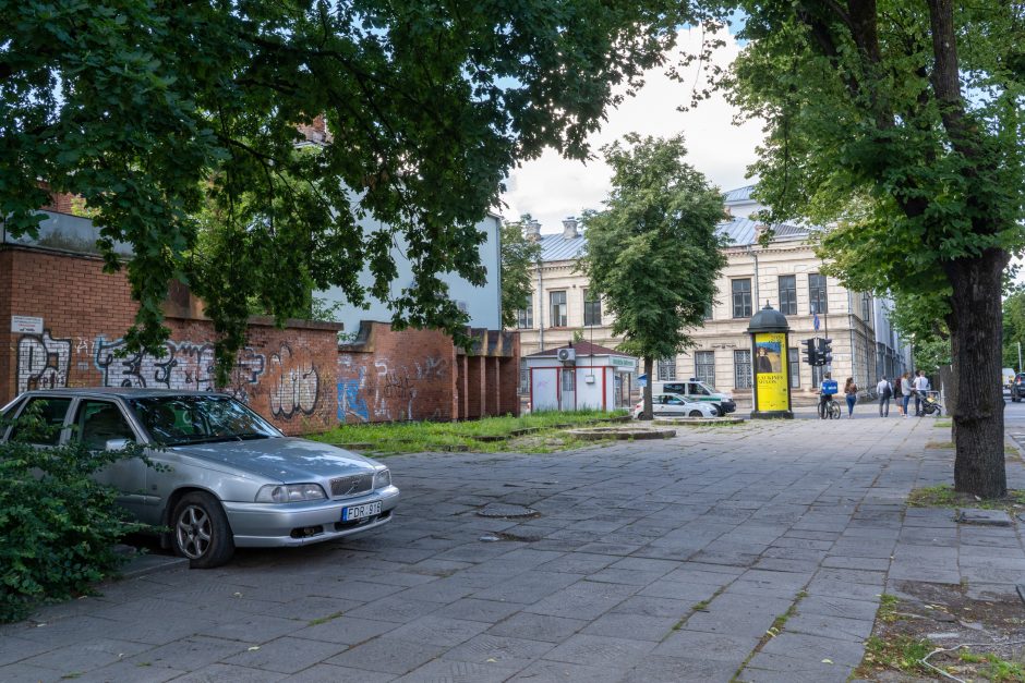 Kauno centre atsiras jaukus skveras