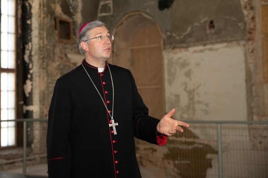 Arkivyskupas K. Kėvalas: bažnyčią tvarkysime be šou