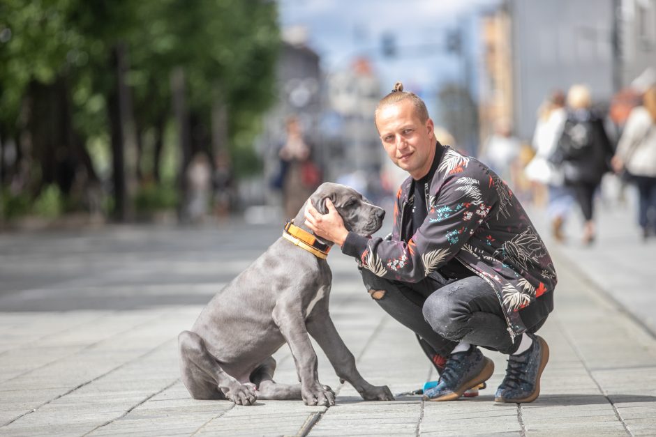 Kauniečio džiaugsmas – šuo, į kurį atsigręžia praeiviai