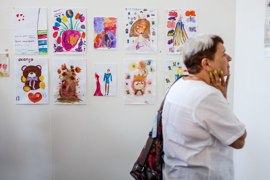 Ukrainiečius įkvėpė meno terapija