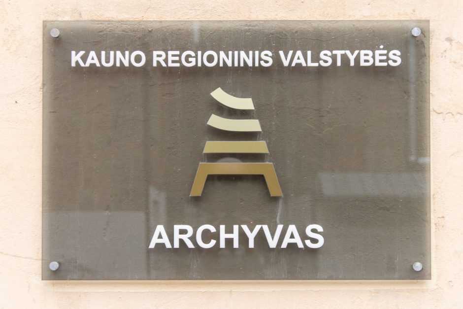 Archyve – istorijos labirintai