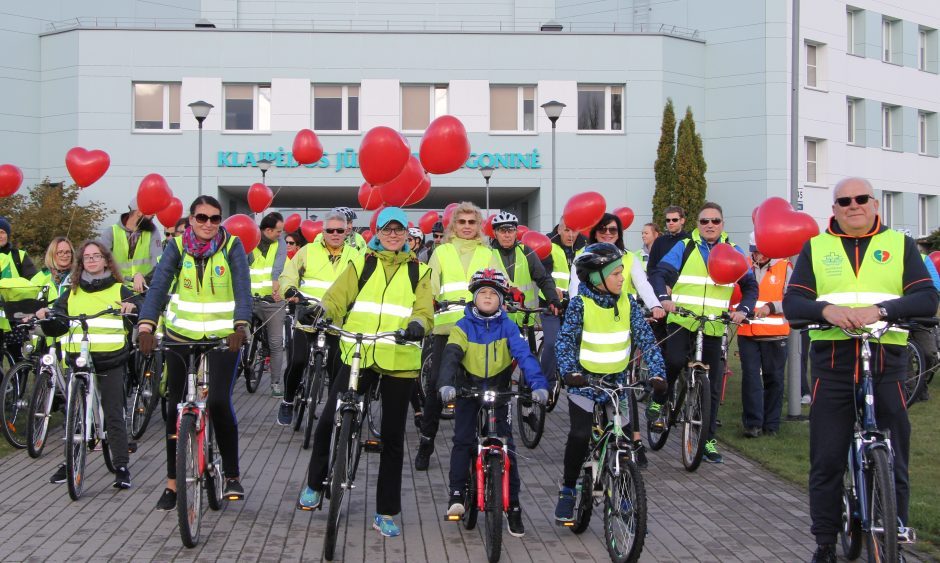 Pasaulinei širdies dienai paminėti Klaipėdos medikai rengia dviračių žygį