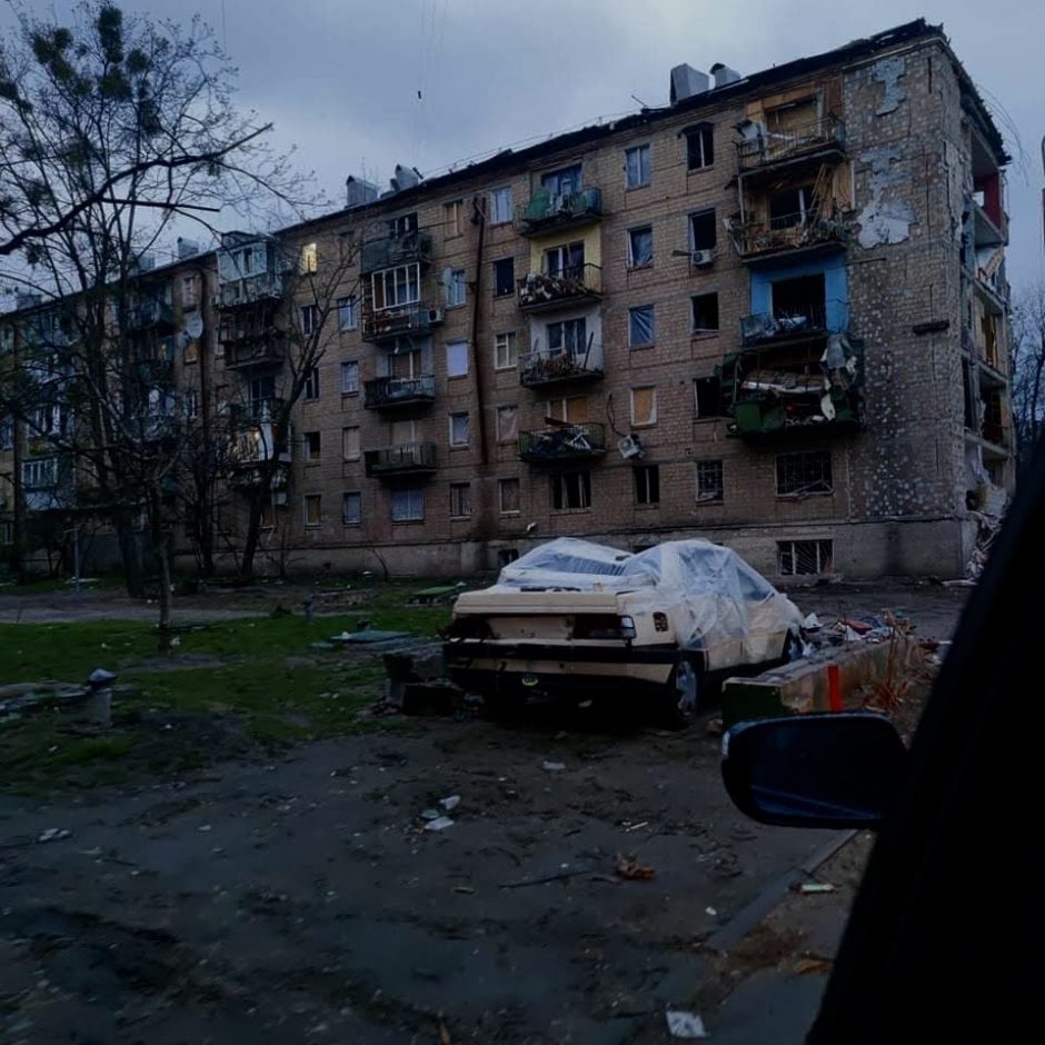 Dvi karo savaitės Ukrainoje medikės akimis: viltis šią tautą veda į pergalę