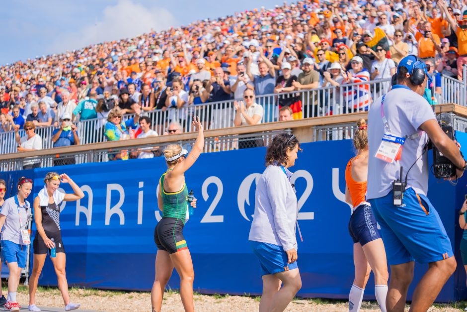 Lietuvai olimpinį medalį padovanojusi V. Senkutė: atrodo, kad sapnuoju