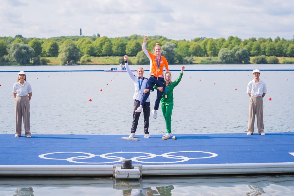 Lietuvai olimpinį medalį padovanojusi V. Senkutė: atrodo, kad sapnuoju