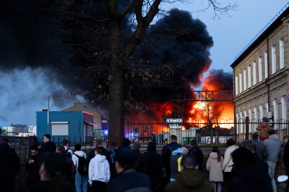 Vilniaus savivaldybė: dėl gaisro daliai ugdymo įstaigų rekomenduojama dirbti nuotoliu