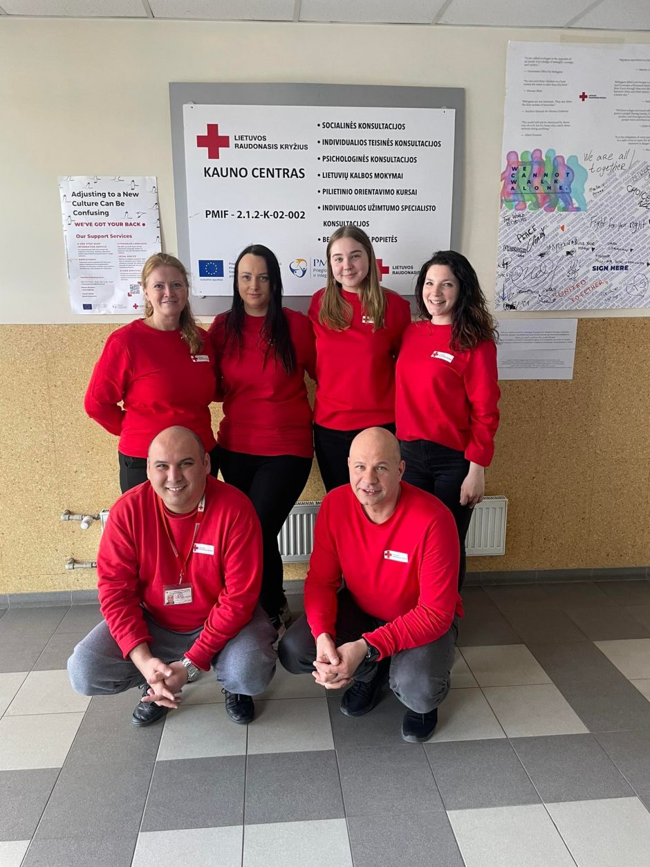 Raudonojo Kryžiaus savanoriai: krizės sustiprina