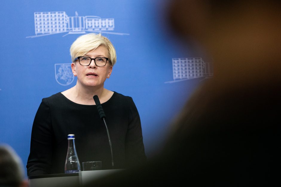 I. Šimonytė ragina Briuselį „technines derybas“ su Minsku koordinuoti su regiono šalimis