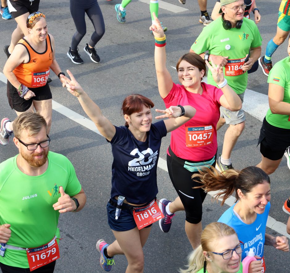 Vilniaus maratono nugalėtojais tapo vyras ir žmona iš Ukrainos 