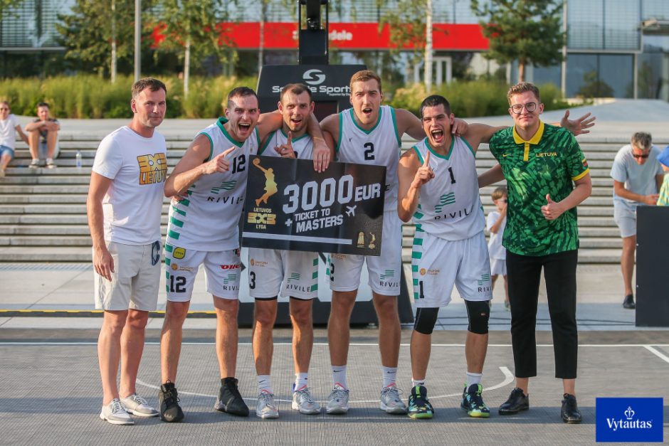  Lietuvos 3x3 lygos sezonas uždarytas „Riviles“ triumfu