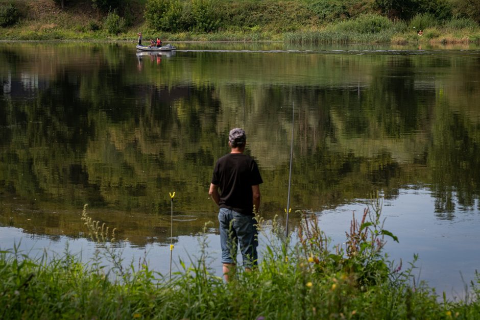 Panemunės paplūdimyje dingusio vyro paieška