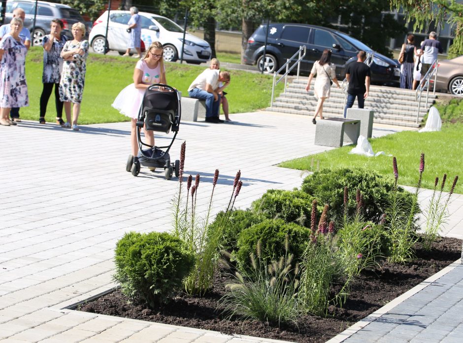 Atnaujintos viešosios erdvės skatina sveiką gyvenseną ir aktyvų laisvalaikį