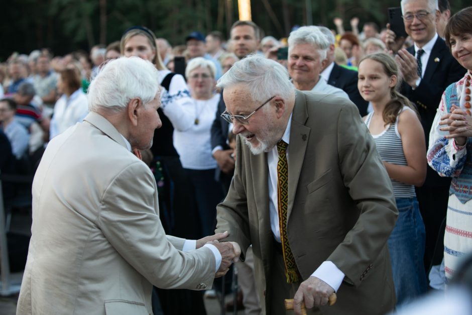 Vingio parke – šimtmečio Dainų šventės finalas 