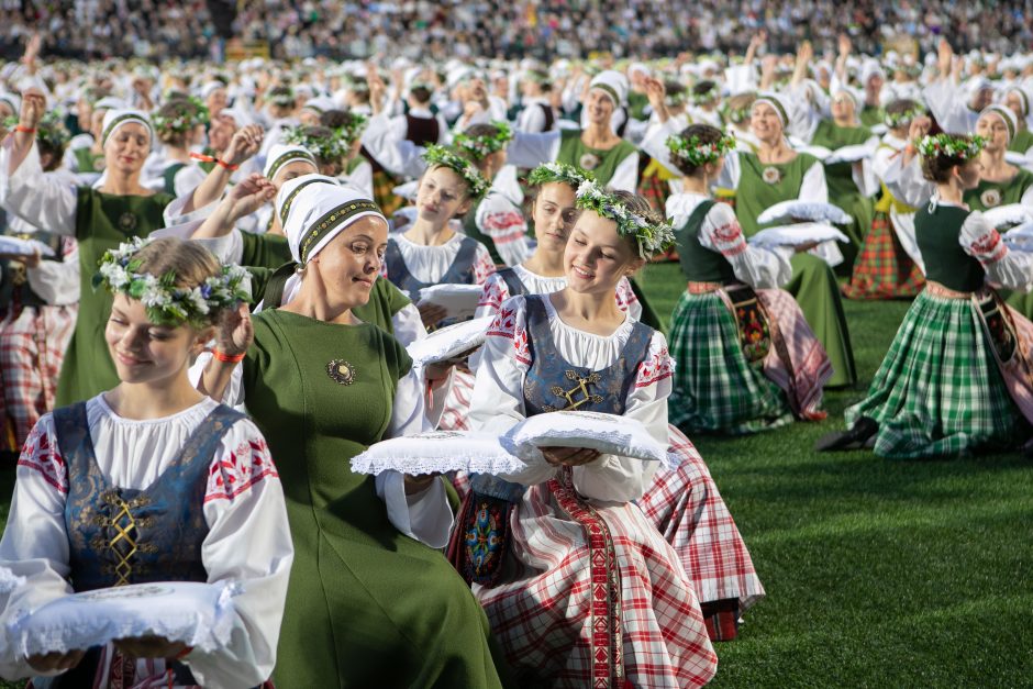 Dainų šventės finalas Vilniuje – eitynės ir Dainų diena „Kad giria žaliuotų“