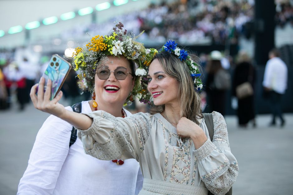 Vingio parke – šimtmečio Dainų šventės finalas 