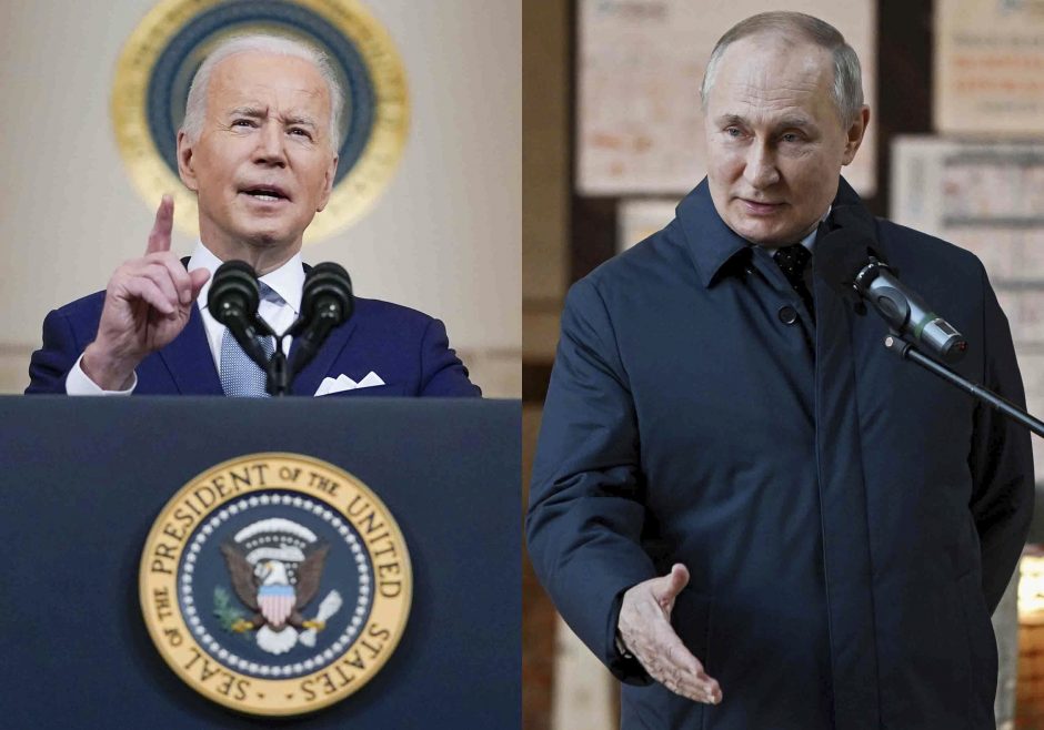 Rusija paskelbė sankcijas J. Bidenui ir kitiems aukšto rango JAV pareigūnams