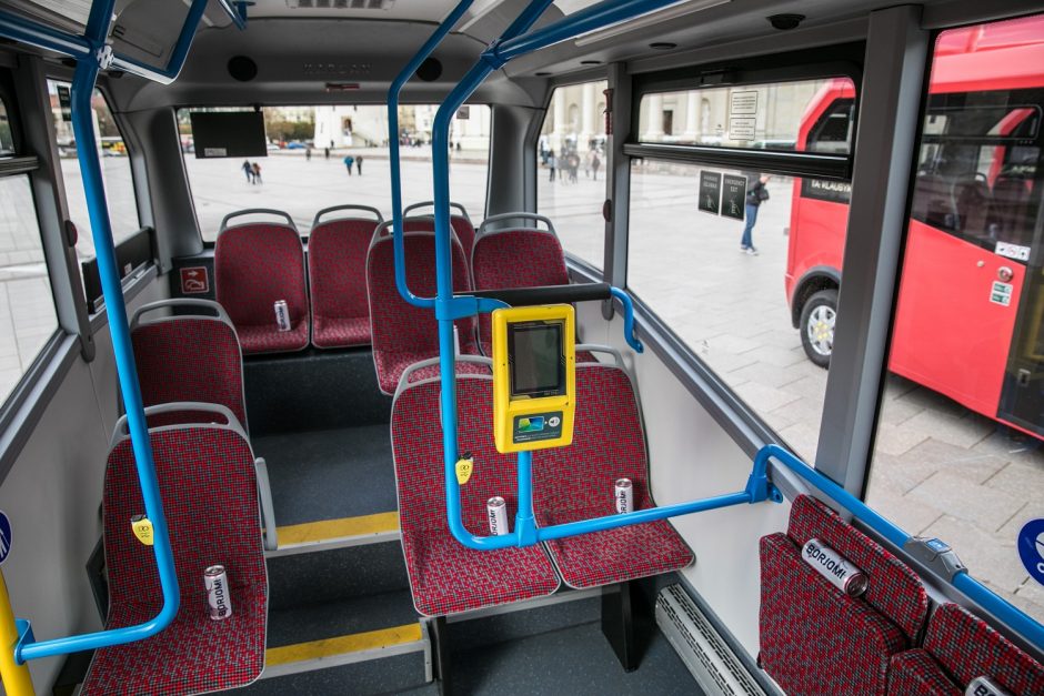 Vilniaus viešajame transporte pradeda veikti nauja e. bilieto sistema