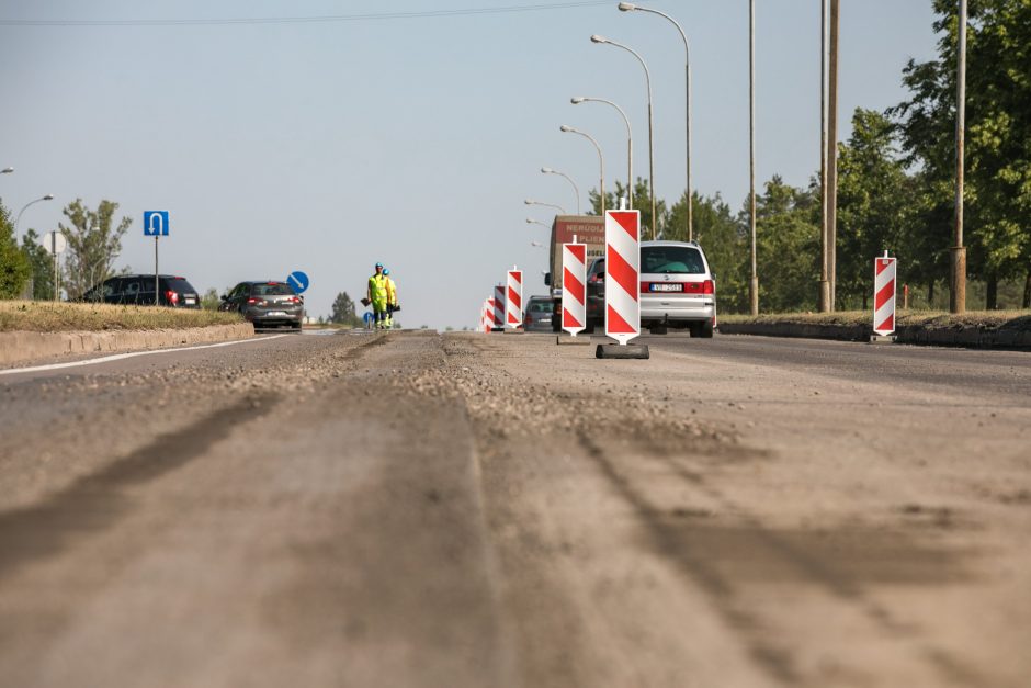 Įsibėgėja vienos judriausių sostinės gatvių atnaujinimas: kas jau padaryta?