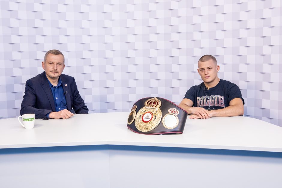 „Kauno dienos“ studijoje – pasaulio bokso čempionas E. Stanionis: norėjau tam rusui įkrėst