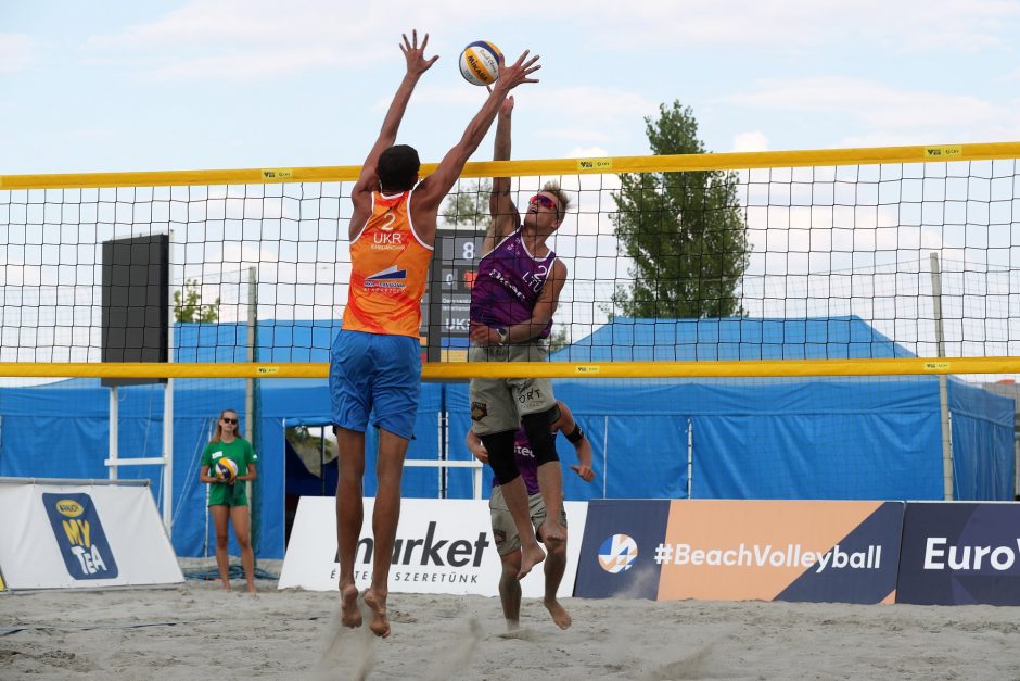 Įspūdinga: Lietuvos tinklininkai laimėjo antrąjį „Pro Beach Tour“ turnyrą iš eilės