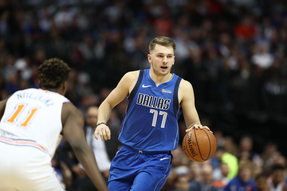 NBA toliau siautėjantis L. Dončičius išvedė „Mavericks“ iš aklavietės