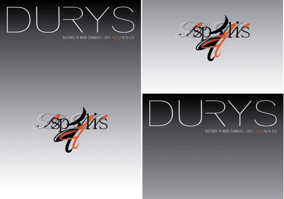 „Durys“: kultūros ir meno žurnalo spalio numeris